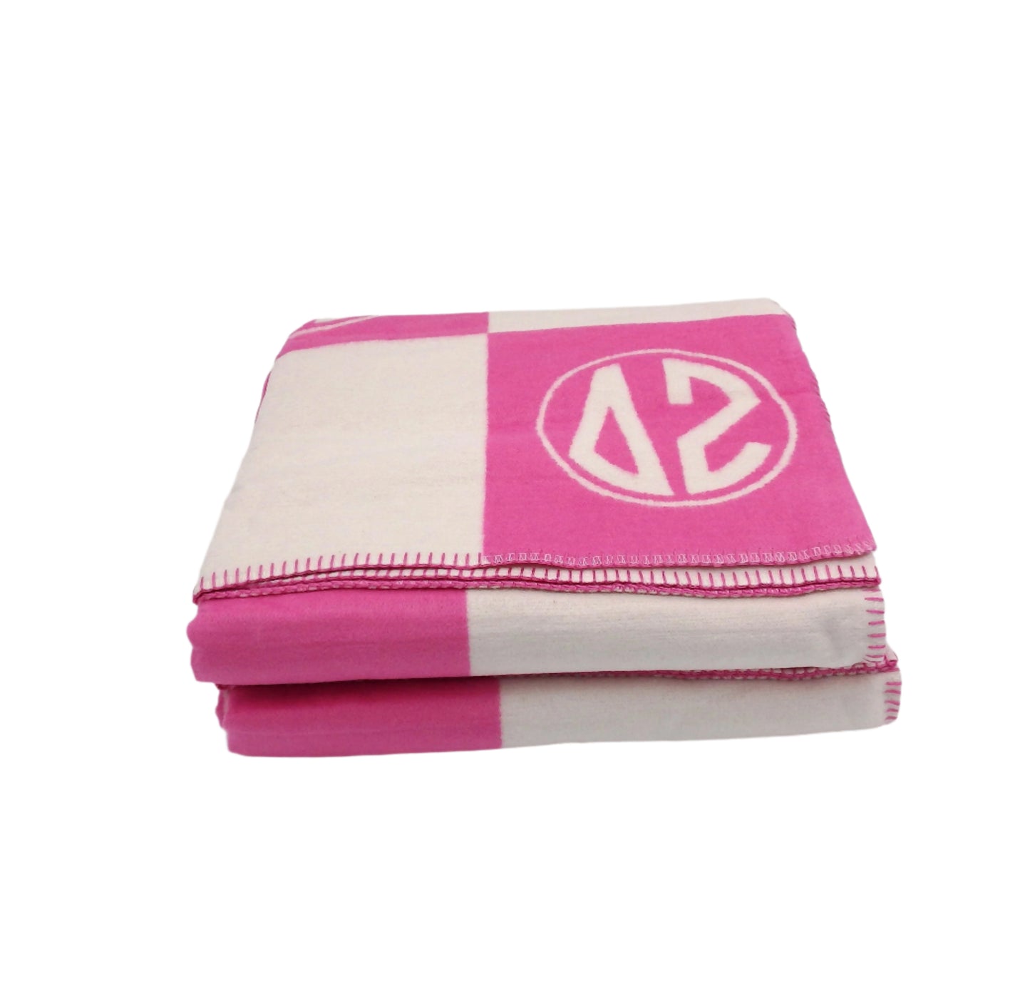 Delta Zeta Circle Monogram Blanket