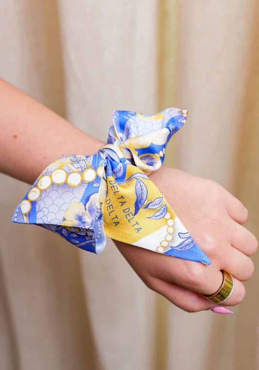 Delta Delt Delta Sorority and Sisterhood Scarflette