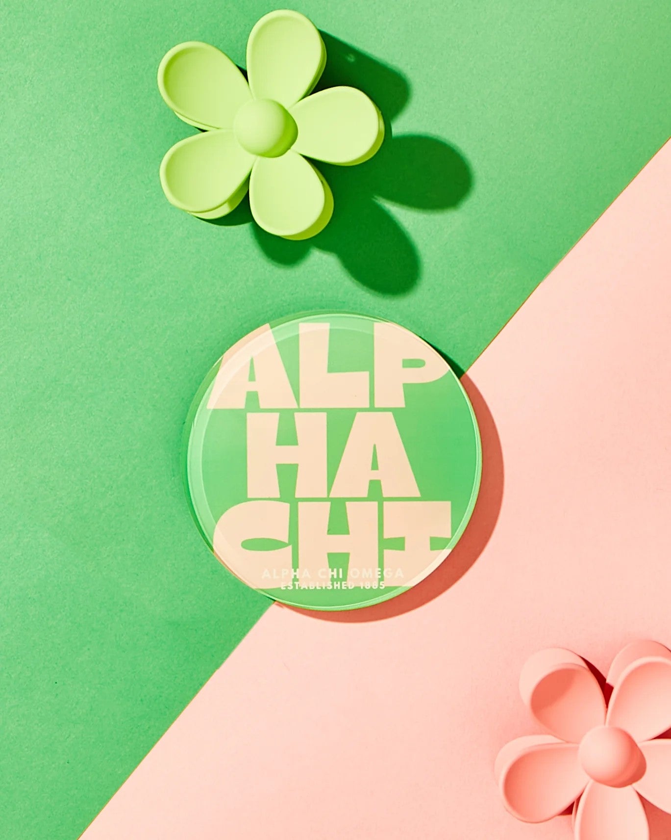 Alpha Chi Omega Acrylic Coaster