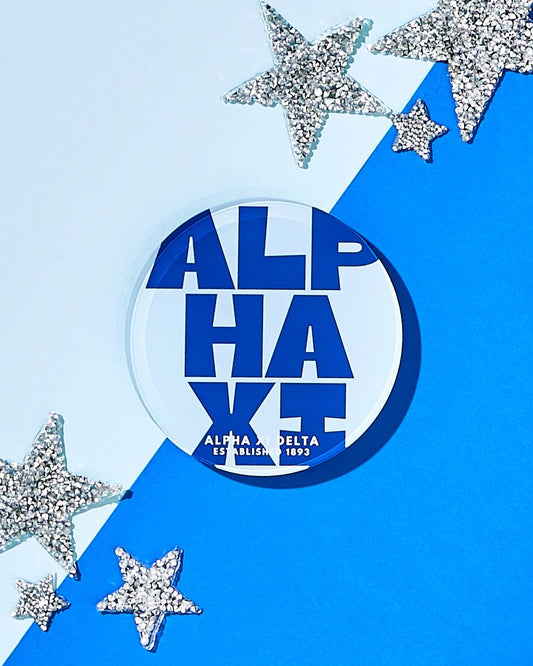 Alpha Xi Delta Acrylic Coaster
