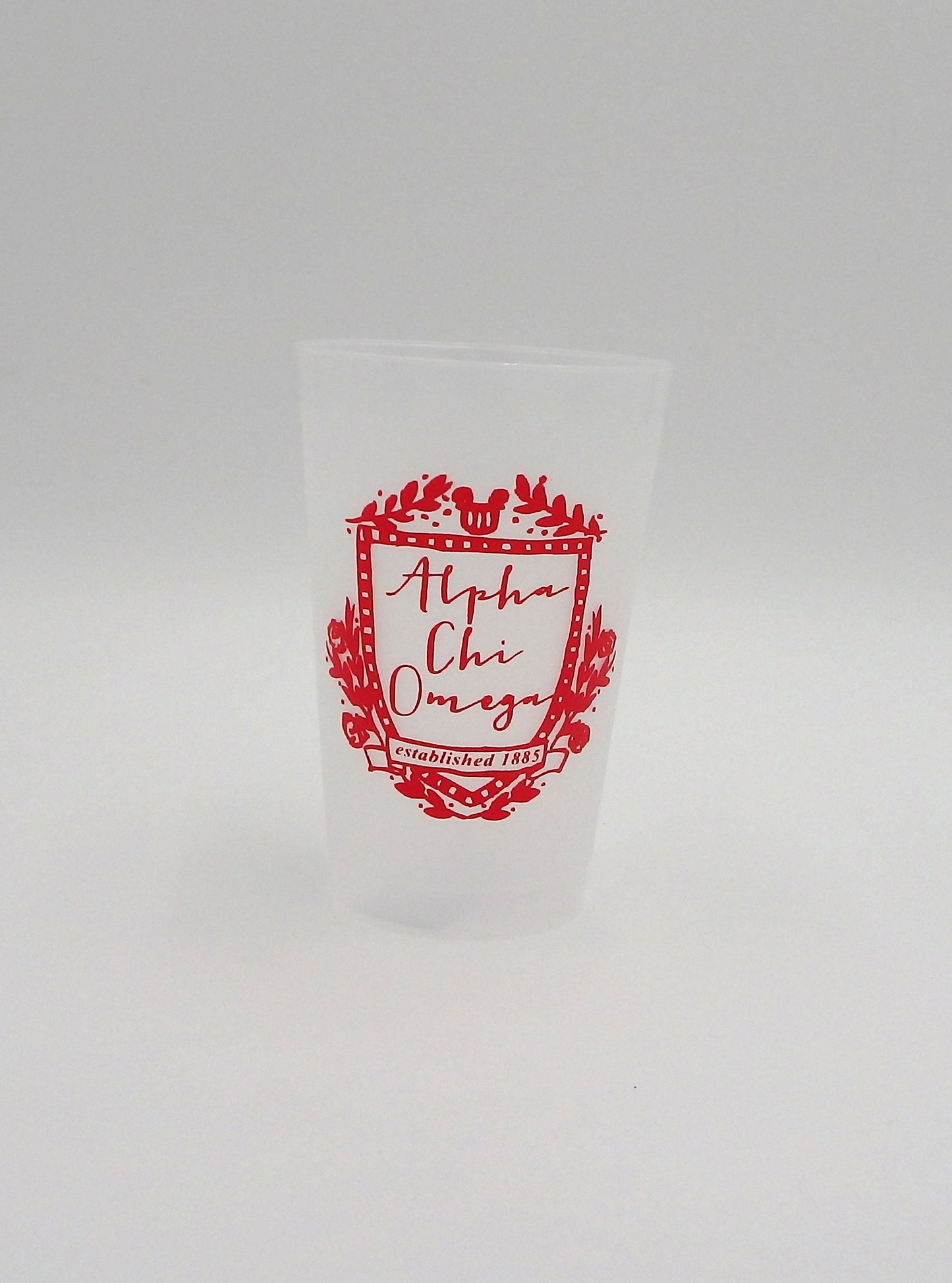 Alpha Chi Omega Frosted Flex Cup