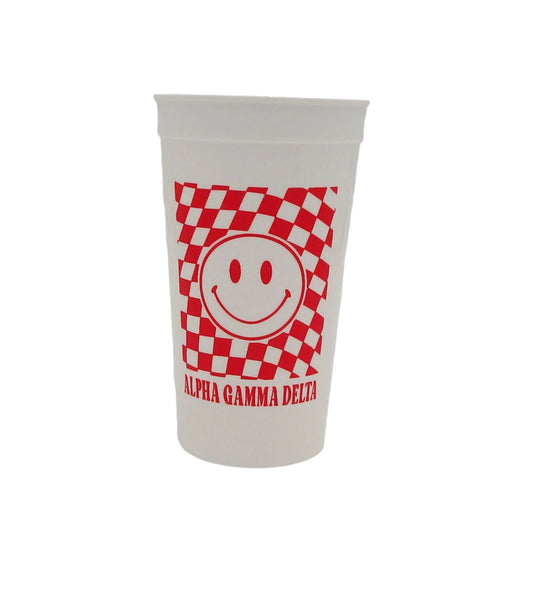 Alpha Gamma Delta Smile Stadium Cup
