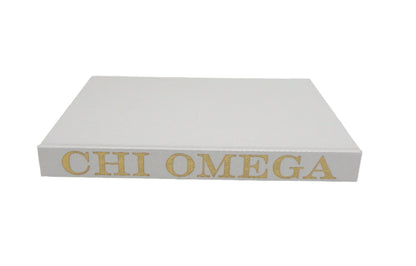Chi Omega Sorority Blank Book