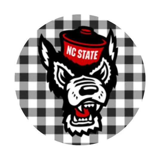 NC STATE Mr. Wuf Gingham