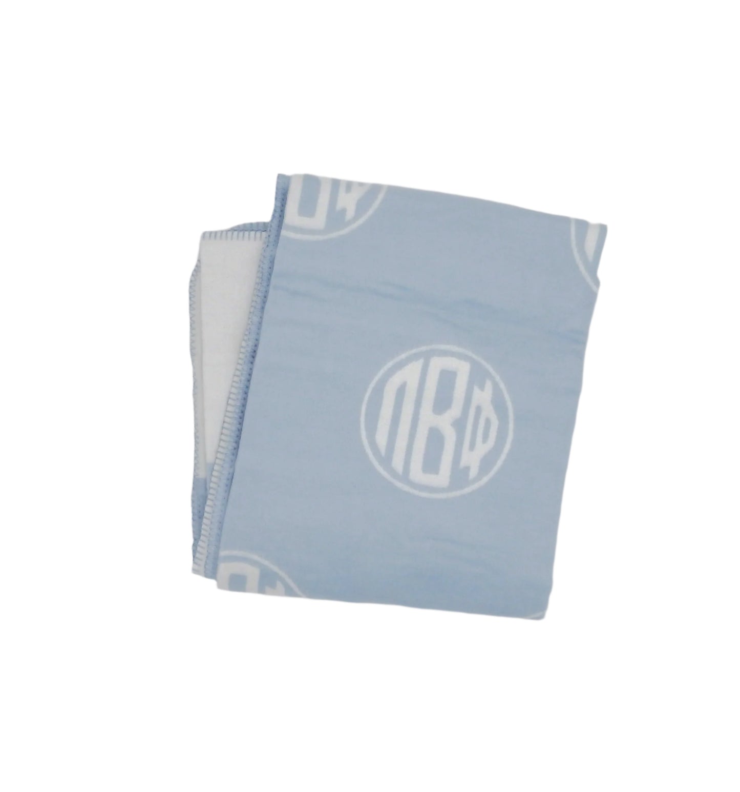 Circle Monogram Blanket