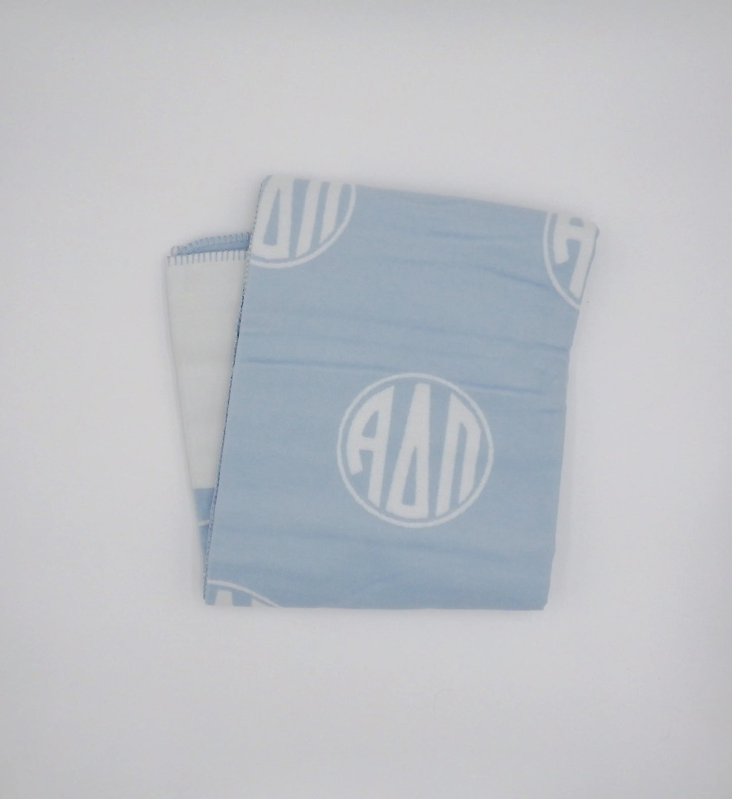 Circle Monogram Blanket