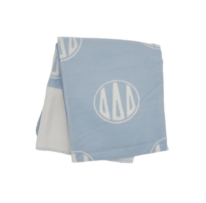 Circle Monogram Blanket