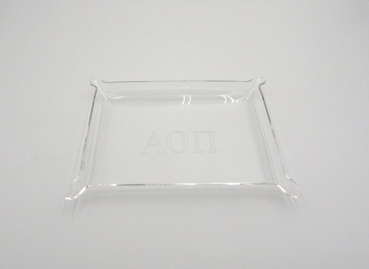Alpha Omicron Pi Sorority Catchall Tray