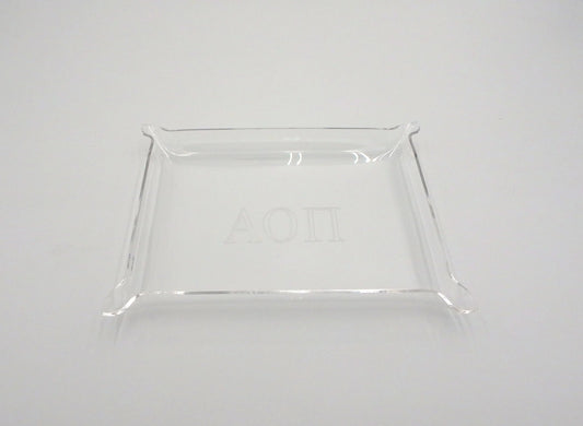 Alpha Omicron Pi Sorority Catchall Tray