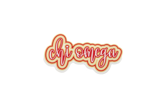 Chi Omega Sorority Decal